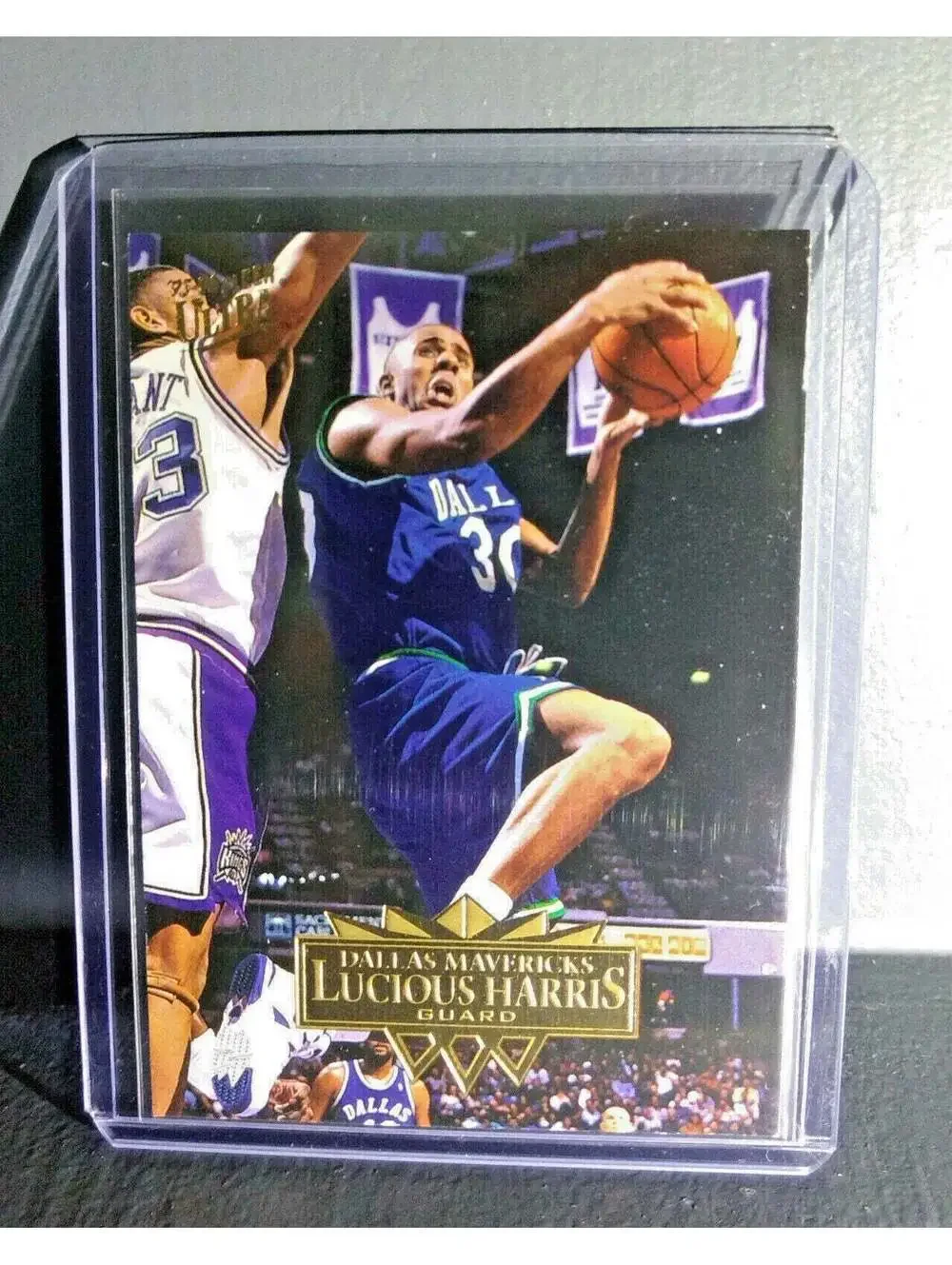 1995-96 Lucious Harris Fleer Ultra #36 Basketball Card